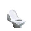 Disposable Toilet Seats Covers - HapCup Flushable and Eco-Friendly Paper Toilet Seats 10pcs (1 Pk of 10 pcs) view 4