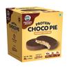HYP - Protein Choco Pie, Peanut Butter (6x50g) | 10g Protein per Choco Pie | Contains Milk Protein | Includes Peanut Butter and Oats | High Protein Snacks with Dark Chocolate Coating view 1