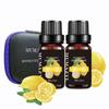 Lemon Essential Oil Set, Organic Plant Pure Lemon Blends Oil for Diffuser,Car,Cleaning,Home,Sleep, Case,Bedroom,Hair,SPA,Massage,Perfumes,Humidifier,Skin,Candle Making 2 Pack 10ml view 1