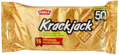 Parle Krackjack The Original Sweet & Salty Crackers 700g / 705.6g (Weight May Vary)