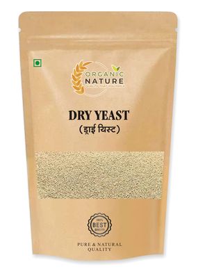 Organic Nature Active Dry Yeast Bakers Yeast Instant Yeast (Pack of 500 Gram)