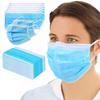 GreatDio Non Woven Fabric 3 Layer Surgical Mask Pollution Face Dust Surgical Disposable Mask With Nose Pin (300 Pack) view 1
