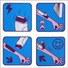 MBW Waxing Strips for Hair Removal Easy & Safe Wax Strips Paper Non woven Patta Hair Removal Waxing Strips for Face, Legs, Underarms, Facial Eyebrow (35 piece, White) view 2