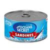 Oceans Secret - Canned Sardines in Brine, 180g (Pack of 2) view 1