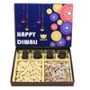 BOGATCHI Diwali Gift Hamper, Dry Fruits and Chocolate Combo, 150g view 1
