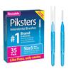 Piksters Interdental Brushes | 35 Pack | Size 5 - Blue view 1
