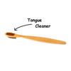 BambooQuotient-(Buy 4 get 1 free) Multi-use Eco-friendly Bamboo Toothbrush with Tongue Cleaner(and Soft Bristles | Biodegradable Handle)- Adults pack view 2