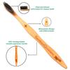 BambooQuotient-(Buy 4 get 1 free) Multi-use Eco-friendly Bamboo Toothbrush with Tongue Cleaner(and Soft Bristles | Biodegradable Handle)- Adults pack view 3