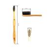BambooQuotient-(Buy 4 get 1 free) Multi-use Eco-friendly Bamboo Toothbrush with Tongue Cleaner(and Soft Bristles | Biodegradable Handle)- Adults pack view 4