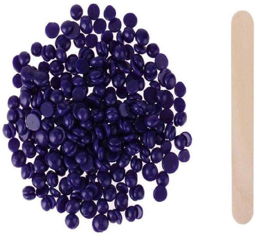 Beads Wax Hair Removal Cream Wax Beans For Men And Women 100gm(Blue)