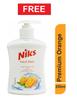 Niks Premium Hand Wash Liquid Gel 5L Refill Pack. (5000ml) Orange | Anti Bacterial | Makes Hand Soft | No harmful chemicals | view 2