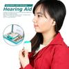 Enlinea Personal Sound F-18 Pocket Hearing Amplifier Both Ear with V Cord (Black) for Moderate Hearing Loss (3 Month Seller Warranty). view 4