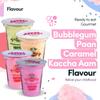 Angels Floss - Cotton Candy's - 12 gms Each - Pack of 12 (6 Bubble Gum + 2 Kaccha Aam + 2 Caramel + 2 Paan) view 4
