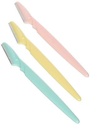 RD MALL Eyebrow Razor Precision Sharpness for Trimming and Shaping Eyebrows - Set of 3 pcs