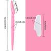RD MALL Eyebrow Razor Precision Sharpness for Trimming and Shaping Eyebrows - Set of 3 pcs view 3