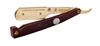 GENTLEMAN Brass Razor - Straight Edge Barber Shop Razor For Men - Well Balanced Sliding Style Weight (FREE Blade Inside) view 1