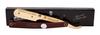 GENTLEMAN Brass Razor - Straight Edge Barber Shop Razor For Men - Well Balanced Sliding Style Weight (FREE Blade Inside) view 4