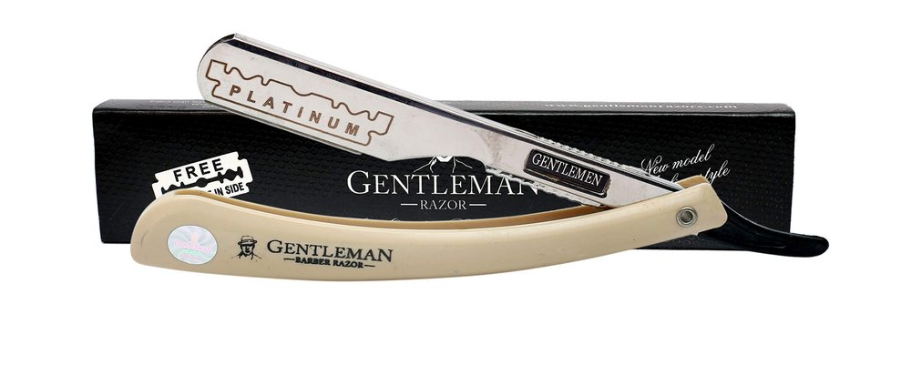 GENTLEMAN/razors for men/gentleman razor/barber razors for men/barber razor for men professional (FREE Blade Inside)