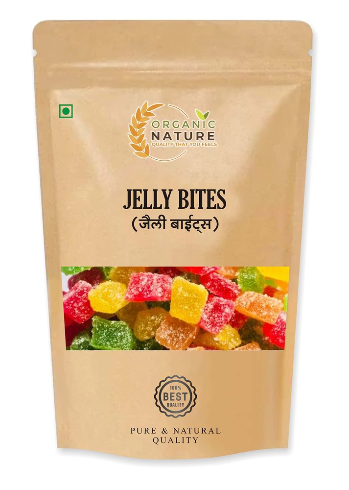 Organic Nature Sweet-Coated In Sugar And Brightly Coloured Jelly Bites (400 Grams)