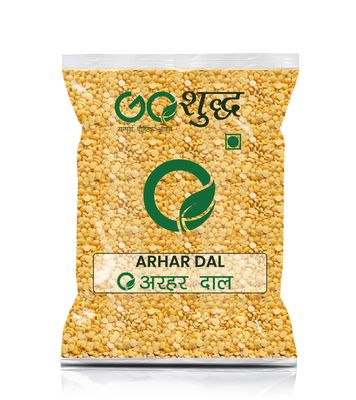 Goshudh Arhar/Toor Dal Split (Split Pigeon Peas)-500gm (Pack of 1)