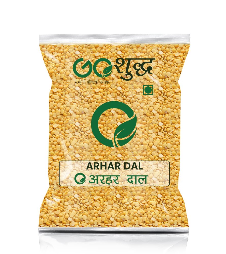 Goshudh Arhar/Toor Dal Split (Split Pigeon Peas)-500gm (Pack of 1)