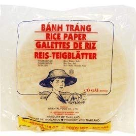Co GAI Brand Banh Trang Rice Paper 22 cm, 14.11 oz ? 400 g