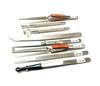 ATAR SET 8 TWEEZERS INCLUDING 4 NON-FIBER GRIP TWEEZERS, 2 PRONGS & 2 FIBER GRIP CROSSLOCK TWEEZERS WITH CASE view 1