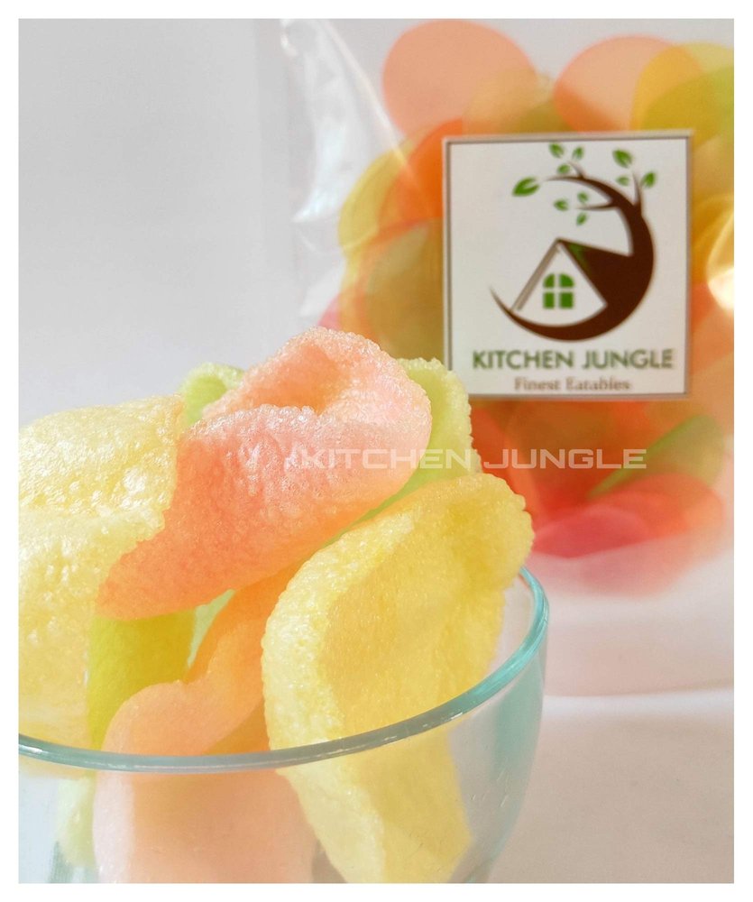 Kitchen Jungle Colorful Sabudana (Sago) Papad Transparent (900)