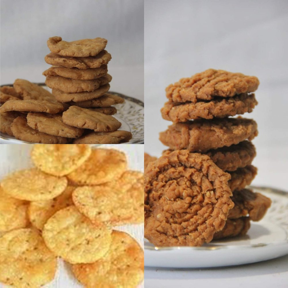 Anuvan Feel The Utsav Special Combo Tasty Namkeen Combo Mathari 400G + Chaat Papadi 400G +Chakali 200G (1000G)
