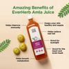 EverHerb Amla Juice 1 L | Rich In Vitamin C | Natural Immunity & Digestion Booster | No Added Sugar view 3