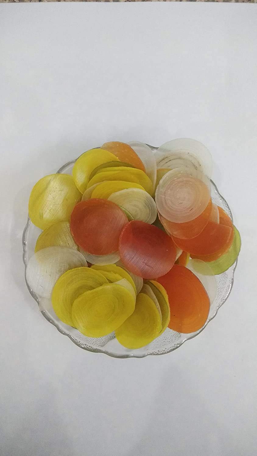 Being Marwari Fryums Disco Colours Papad Snack Chips Ready to Fry, 100g