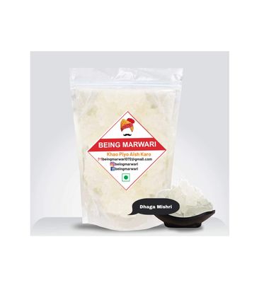 Being Marwari Mishri Crystal (Dhaga Mishri) (Mishri Dhage Wali), 1kg