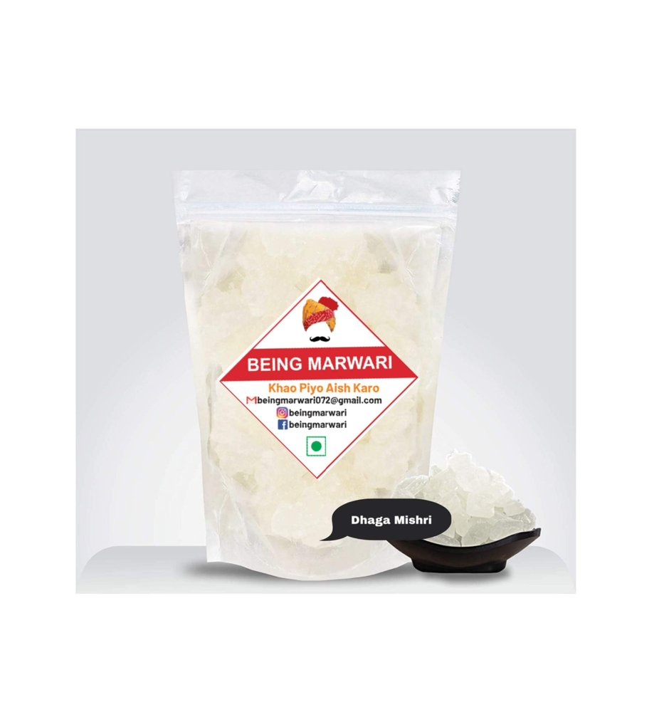 Being Marwari Mishri Crystal (Dhaga Mishri) (Mishri Dhage Wali), 1kg