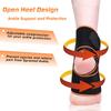 2 Pack Adjustable Ankle Brace for Women and Men-Ankle Support Brace for Sprained Ankle,Plantar Fasciitis,Achilles Tendon-Compression Ankle Wrap for Volleyball,Running,Tennis -Universal Size fits All view 3