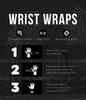 Weight Lifting Gym Gloves Thumb Loop Wrist Support for Men Women Green- Free Size by GymWar view 4