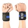 GymWar Weightlifting Workout Gloves with Wrist Wrap Support for Good Grip, Full Wrist Protection- Suitable for Men and Women- Ideal for Weightlifting, Crossfit Training, Fitness, Pull Ups view 1