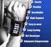 GymWar Weightlifting Workout Gloves with Wrist Wrap Support for Good Grip, Full Wrist Protection- Suitable for Men and Women- Ideal for Weightlifting, Crossfit Training, Fitness, Pull Ups view 2