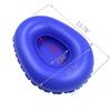 LiXiongBao Portable Air Bedpan, Inflatable Cushions Potty for Home Hospital Elderly Bedridden, Washable Air Inflation Bed Pans for Females, Inflatable Stool Toilet Nursing Toilet (Blue) view 2