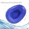 LiXiongBao Portable Air Bedpan, Inflatable Cushions Potty for Home Hospital Elderly Bedridden, Washable Air Inflation Bed Pans for Females, Inflatable Stool Toilet Nursing Toilet (Blue) view 3