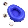LiXiongBao Portable Air Bedpan, Inflatable Cushions Potty for Home Hospital Elderly Bedridden, Washable Air Inflation Bed Pans for Females, Inflatable Stool Toilet Nursing Toilet (Blue) view 4