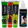Adbeni Combo - Lilium Shaving Cream & After Shaving Gel For Men, Pack of 4, (GC835) view 1