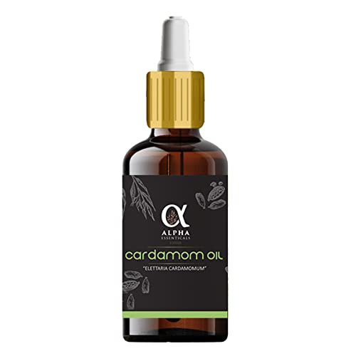Alpha Essenticals Cardamom Essential Oil [Elettaria cardamomum], 15ml, 100% Pure Aroma, Therapeutic Grade