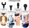 ACi Acupressure Handheld Electric Deep Tissue Percussion Muscle Body Massager Gun with 6-speed, for Pain and Stress Relief with 4 Massage Head view 3