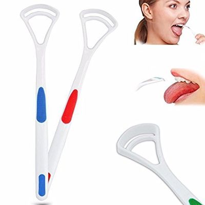 Chidakash Tongue Cleaner for Kids Baby Antimicrobial cleaner, Antibacterial scrapper for Optimal Oral Hygiene (Pack of 2)(Multicolor)