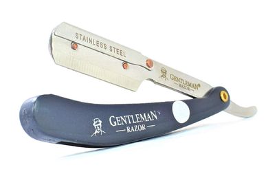 GENTLEMAN razors for men stainless steel razor for men barber razor barber razors for men barber razor for men professional (FREE Blade Inside)