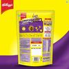 Kellogg's Chocos Moons & Stars, with Whole Grain, Source of Fibre, High in Calcium & Protein, with 10 Essential Vitamins & Minerals, Breakfast Cereals, 375g Pack view 2