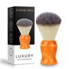 RUBAB MEN Premium Soft Shaving Brush for Men |FireFly Edition| Experience Luxury Shaving with Cruelty-Free Bristles & Vibrant Orange Ergonomic Handle | Handcrafted with Passion in India view 1
