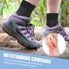 Decdeal Compression Foot Sleeves Men Women Compression Socks with Arch Heel Support view 4