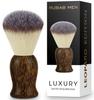 RUBAB MEN Premium Soft Shaving Brush for Men |Leopard Edition| Experience Luxury Shaving with Cruelty-Free Bristles & Classic Wooden Handle | Designed & Crafted in India view 1