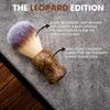 RUBAB MEN Premium Soft Shaving Brush for Men |Leopard Edition| Experience Luxury Shaving with Cruelty-Free Bristles & Classic Wooden Handle | Designed & Crafted in India view 2